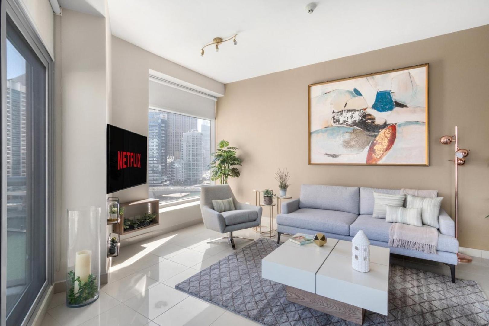 迪拜Guestready - Marina View | Fairfield Tower公寓 外观 照片